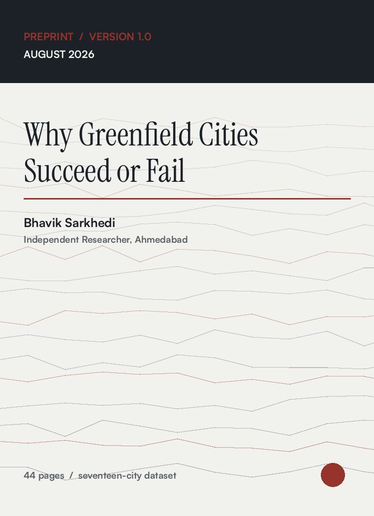 Cover of the book Why Greenfield Cities Succeed or Fail